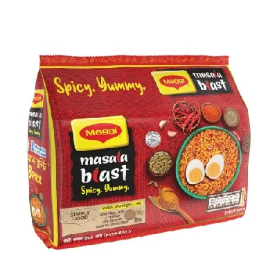 Nestle Maggi Masala Blast Noodles 8 pack 504gm