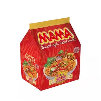 Mama Noodles (Hot And Spicy Flavour) 4 pcs 248 gm