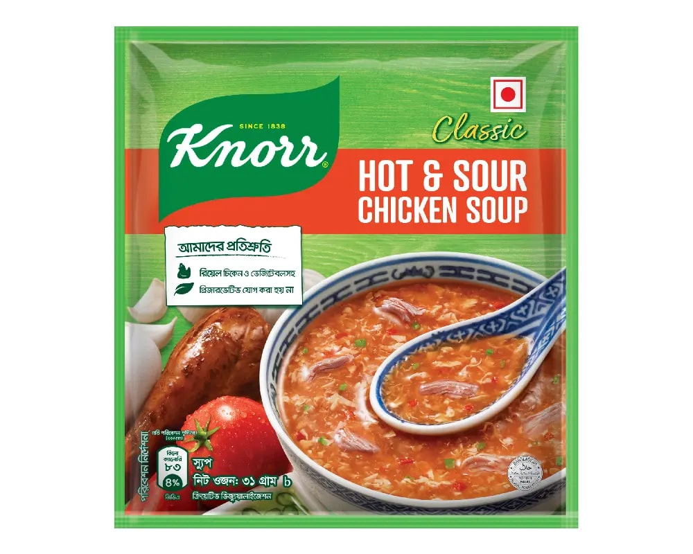 Knorr Classic Hot and Sour Chicken Soup 31gm