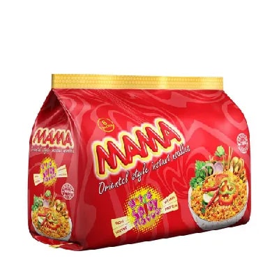 Mama Noodles (Hot And Spicy Flavour) 8 pcs 496 gm