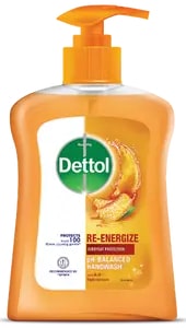 Dettol Handwash Re-Energize Liquid Pump 200 ml