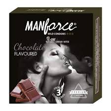 Manforce Chocolate Flavoured 3s Pack