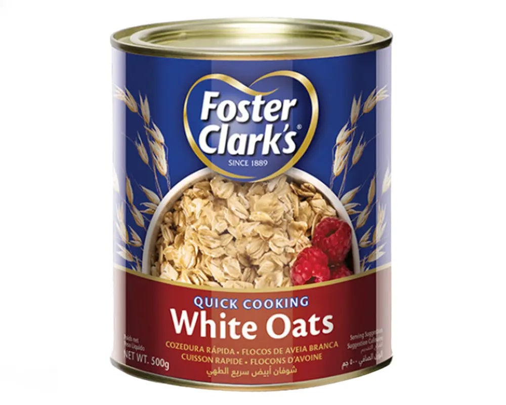 Foster Clarks White Oats 500gm Tin Malaysia