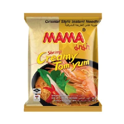 Mama OS Instant Noodles Shrimp Creamy Tom Yum Flavor 60 gm