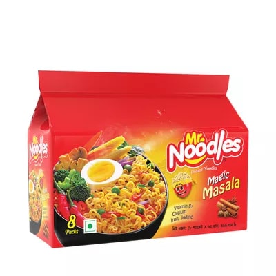 Mr.Noodles Magic Masala Easy Instant 8 packs 496 gm