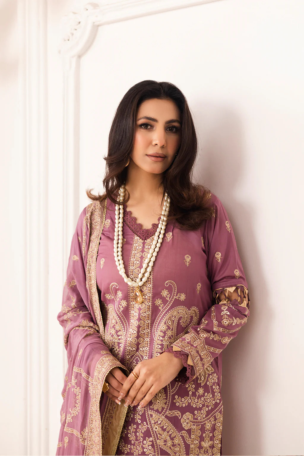 JOHRA Gold Unstitched JH-61