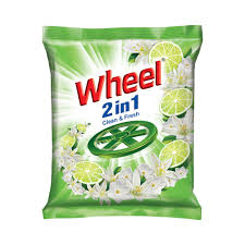 Wheel Washing Powder 2 in 1 Clean and Fresh 1 kg