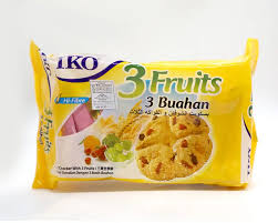 IKO 3 Fruits Oat Crackers 178gm