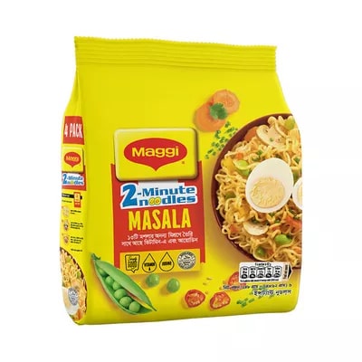Nestle Maggi 2-Minute Masala Instant Noodles 4 pack 248 gm