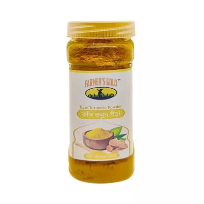 Farmers Gold Raw Turmeric powder (Holud Gura) 100 gm